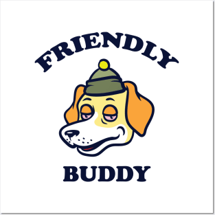 Friendly Buddy Posters and Art